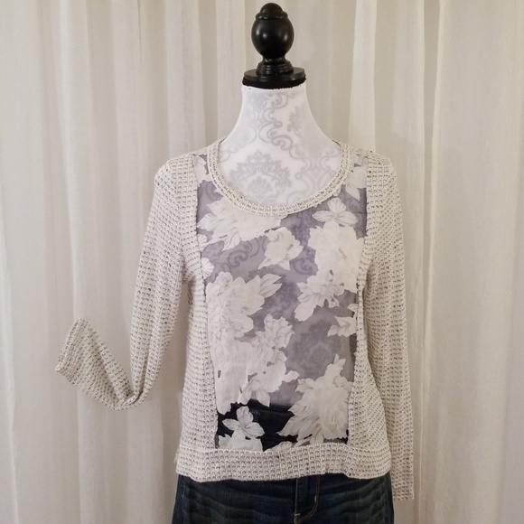 Paper Crane (Anthropology) sweater - Picture 1 of 8